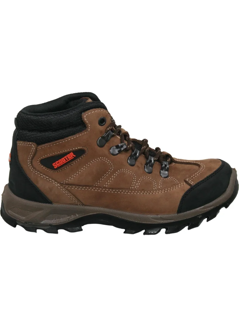 Scooter  Waterproof Leather Sand Women's Shoes G5538CKU
