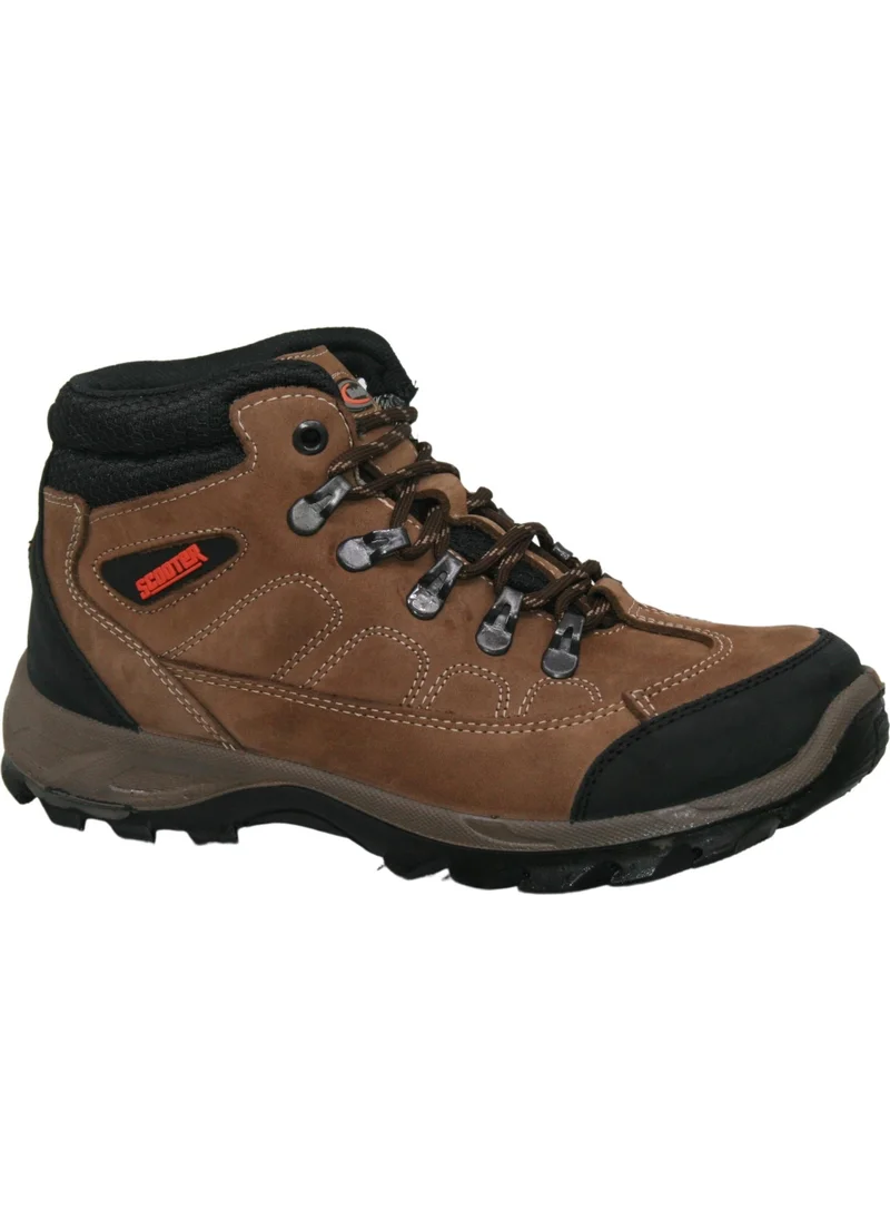 Scooter  Waterproof Leather Sand Women's Shoes G5538CKU