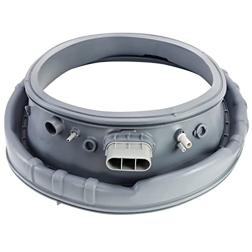 Techecook WF42H5000AW/A2 WF42H5200AP/A2 WF42H5200AF/A2 WF42H5200AW/A2 DC97-18094B DC64-03051A Washer Door Seal OEM Fit for Samsung Washer Door Boot Seal Gasket Diaphragm DC97-18094B by Techecook - Image 1