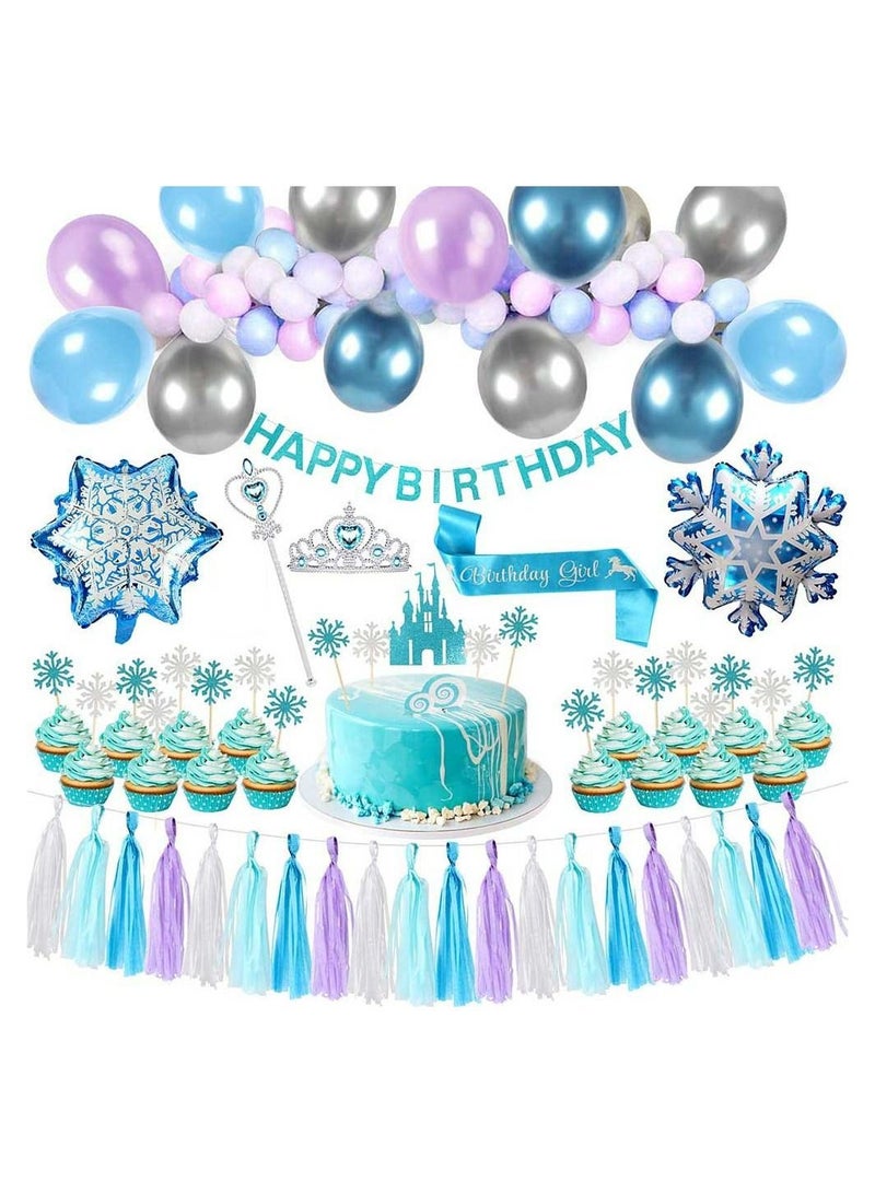 Frozen Theme Birthday Decoration Box Glory Party Supplies - Image 1