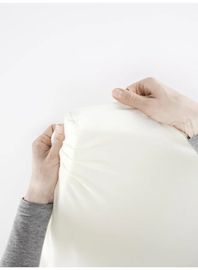 BABYBJORN Fitted Sheet For Travel Crib Lightorganic White