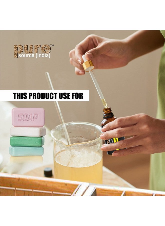 بيور سورس انديا زيت عطري من Pure Source India (مهدئ، الورد الإنجليزي، الياسمين الطازج، توابل التفاح، زنبق المحيط والزنجبيل)، 10 مل لكل منهما، متعدد الألوان - عبوة من 6 قطع - Image 5