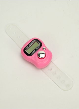 Tasbeeh Counter for Prayers & Counting Activity/ Digital Counter of Pink Color, White Straps/ Quality Material Finger Counter - pzsku/Z3F07DCA6987979D8C1A5Z/45/_/1678454230/b950e93b-9914-481d-a683-38615b55c886