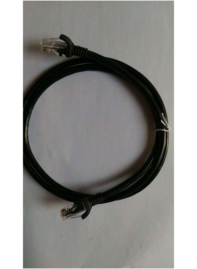 Xinjin Source Six Kinds Of Oxygen-free Copper Network Cable Finished Jumper Eight-core Twisted Pair Computer Network Cable 1 M -50 M-Color:Black-Line Length:1m