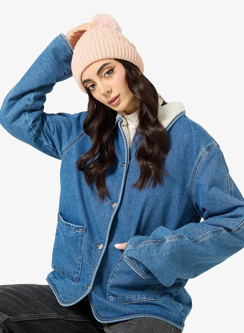 Knitted Textured Beanie