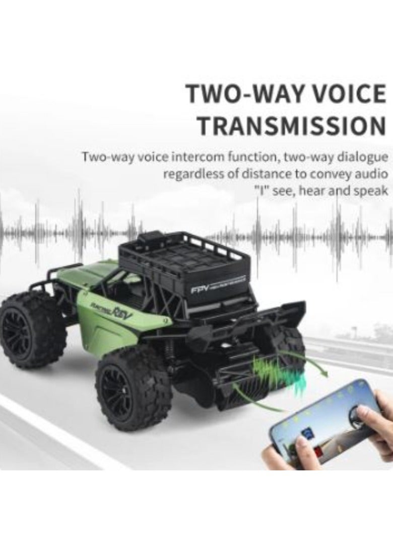 AROAQ 4K Camera Two-Way Voice WIFI FPV RC Car 2.4Ghz APP Control Shock Absorber High Speed Remote Control Car With 4K HD Camera Truck - Image 2