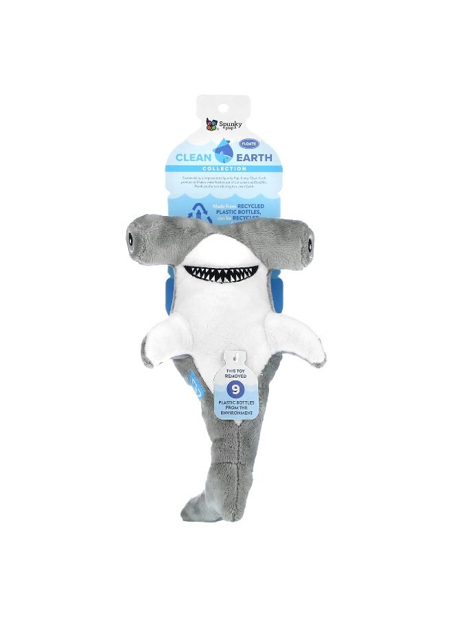 Spunky pup Spunky Pup, Clean Earth Collection, Large Hammerhead Shark, 1 Toy  - Image 1