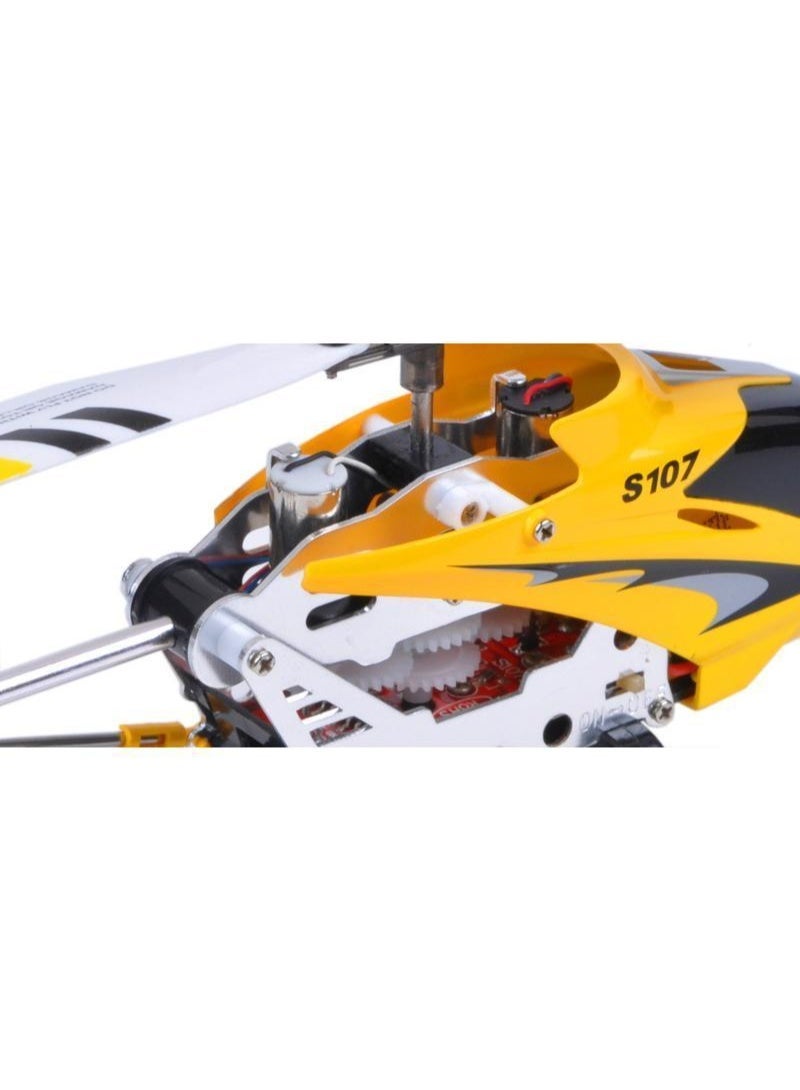 The Toys Home S107G Remote Control Helicopter with Gyro – 3.5 R/C Helicopter for Kids & Beginners, USB Recharge, Durable Alloy Frame, Indoor Flying Toy with LED Lights, RC Helicopter for Boys & Girls - Image 3