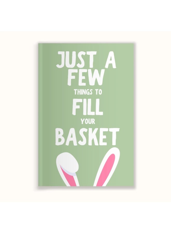 Personality Fun Bestseller New Creative Just A Few Things Green Notebook
