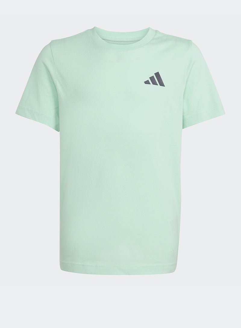 Adidas Kids Mercedes Woven Graphic T-Shirt - Image 1