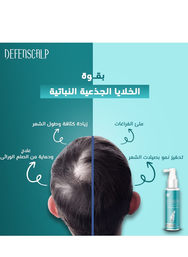 Defenscalp Set Shampoo + Lotion l | Treats Dandruff & Stimulates Hair Growth+  - Image 3