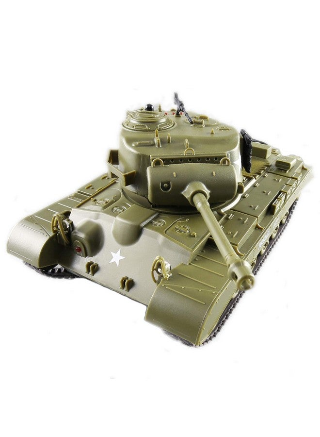 POCO DIVO Pershing M26 US Heavy Tank RC Infrared Battle Panzer 2.4Ghz 1/30 Scale Model Military Vehicle w. Sound Lights - Image 1