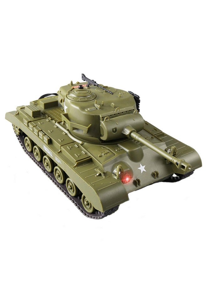 POCO DIVO Pershing M26 US Heavy Tank RC Infrared Battle Panzer 2.4Ghz 1/30 Scale Model Military Vehicle w. Sound Lights - Image 5