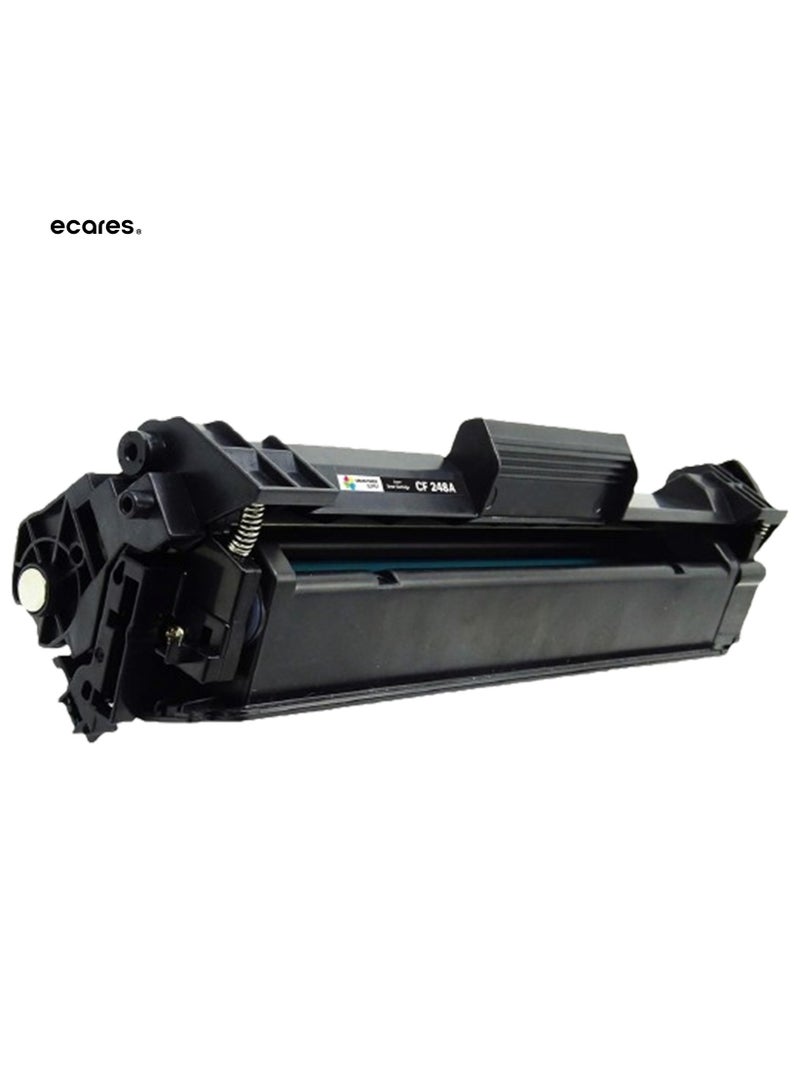 ECARES® Compatible Toner Cartridge Replacement for HP 48A CF248A use for HP LaserM15w M15a M16a M16w MFP M29w MFP M29a MFP M28w MFP M28a (Black) - Image 1