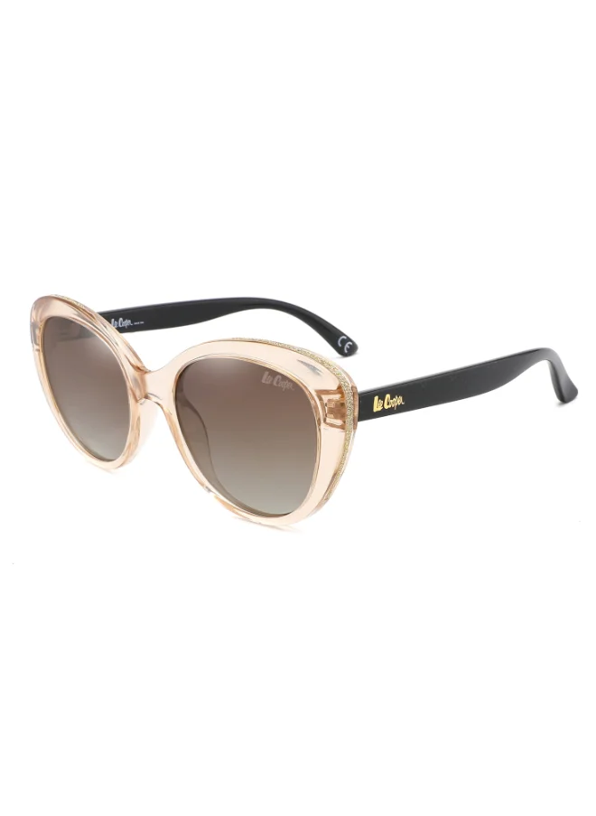 لي كوبر Polarized Sunglasses Brown Frame Gr. Brown Mirror Lens 51mm  - LC1007C03