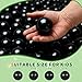 TRENDPLAY Black Ball Pit Balls for Ball Pits Safe Plastic Balls Pack of 170 Create a Fun and Engaging Play Area Now Black - Image 4