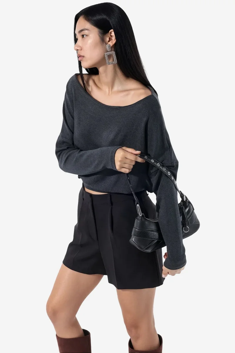 بوسيم BUSEM Women's Acrylic-Blend Blouse