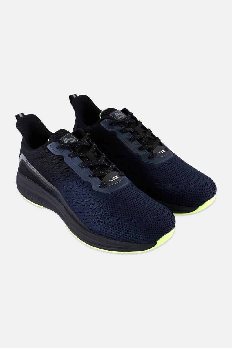 RBX Men Lace Up Outdoor Shoes, Navy - Image 1