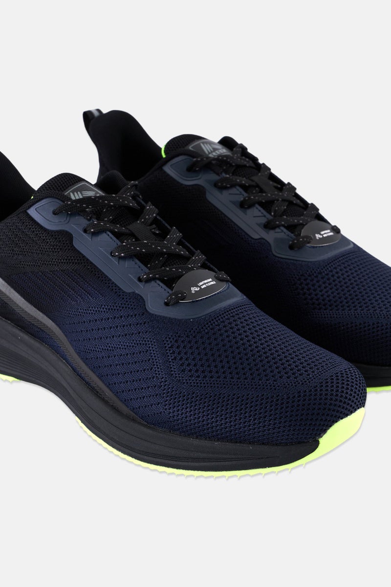 RBX Men Lace Up Outdoor Shoes, Navy - Image 2
