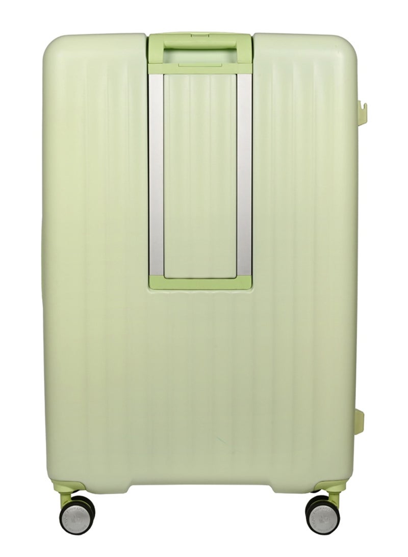 AMERICAN TOURISTER Trento + Suitcase, Check-In Size 81 cm / 30 inch, 4 Spinner Wheels, Hard Top, PC, Matcha Green|Book Opening|Expandable|TSA Lock|Waterproof Section - 3 Years International Warranty - Image 5