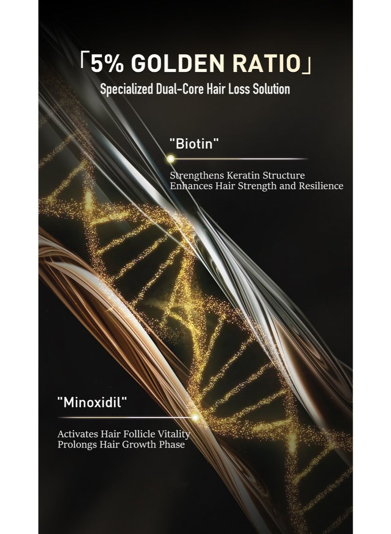 Kormesic كورميسيك ٥٪ مينوكسيديل وسيروم مينوكسيديل لفروة الرأس، ٣٠ مل × ٢ - Image 5