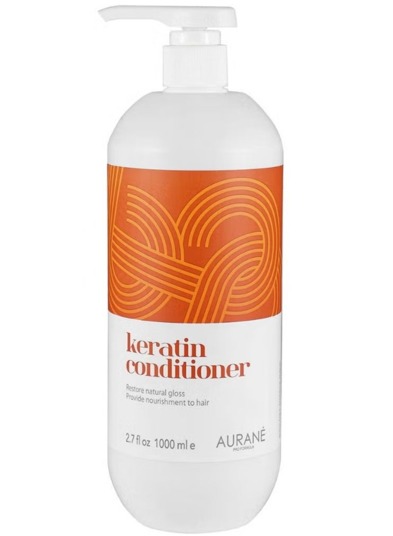AURANE Keratin Conditioner 1000 ml (2.7 fl oz) – Keratin-Infused Hydrating & Repair Conditioner - Image 1
