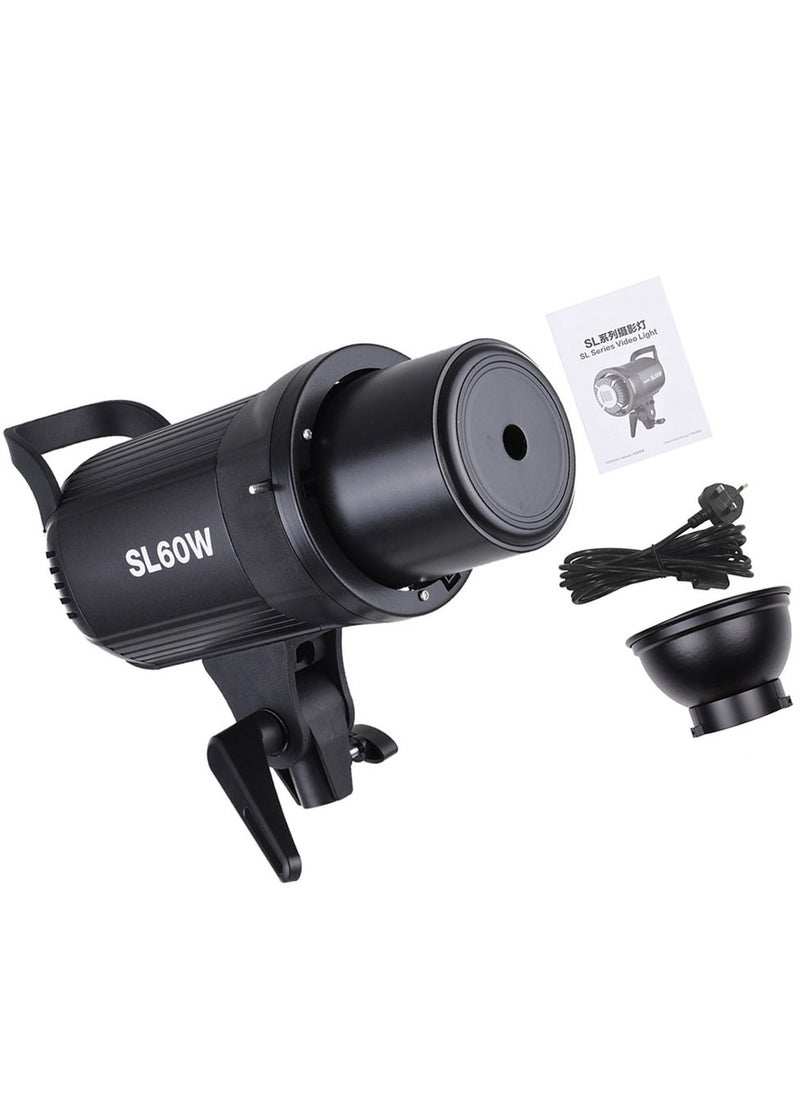 Godox 5600K 60W High Power LED Video Light with Bowens Mount for Photo Studio Photography Video Recording White Version  - Image 5