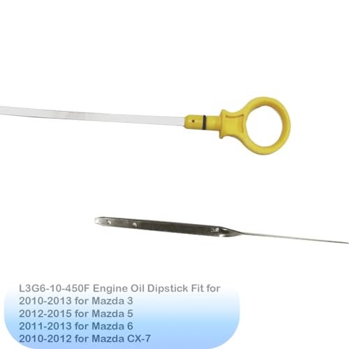 SUMECARGO L3G6-10-450F Engine Oil Dipstick Fit for 2010-2013 for Mazda 3 2012-2015 for Mazda 5 2011-2013 for Mazda 6 - Image 2