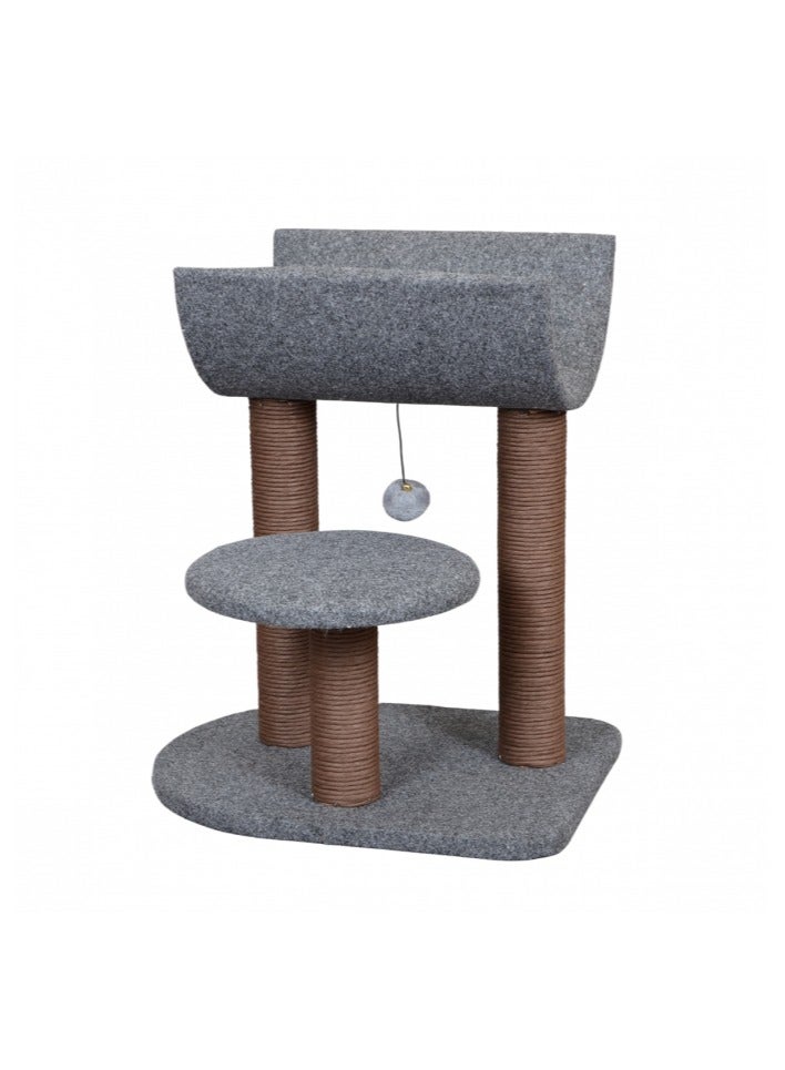 Stylish Cat Tree With Scratch Post 50x40x58cm