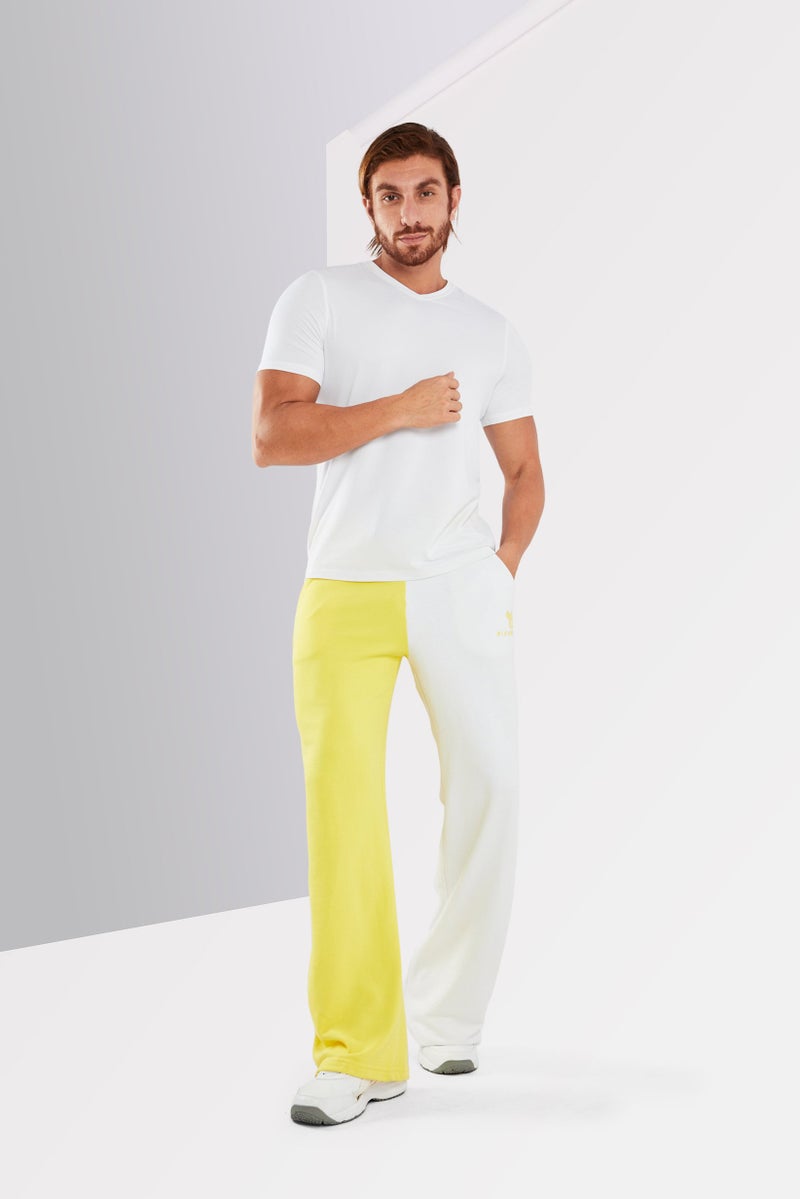 JOHN RICHMOND Men Sportswear Fit Training Fleece Sweatpants, Multicolor - Image 2