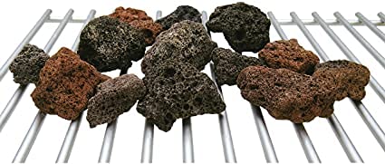 Maalavya Maalavya Natural BBQ Volcanic Lava Rock for Grill Gas Grill Barbeque and Tandoor 1 kg  - Image 3