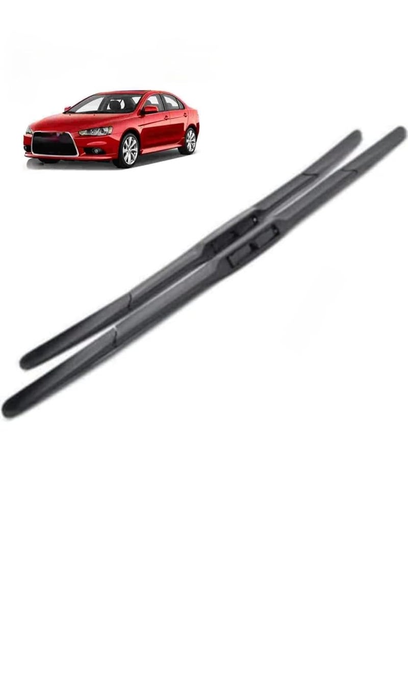AWB® Front Hybrid Wiper Blades Compatible with Mitsubishi Lancer (Pack of 2)