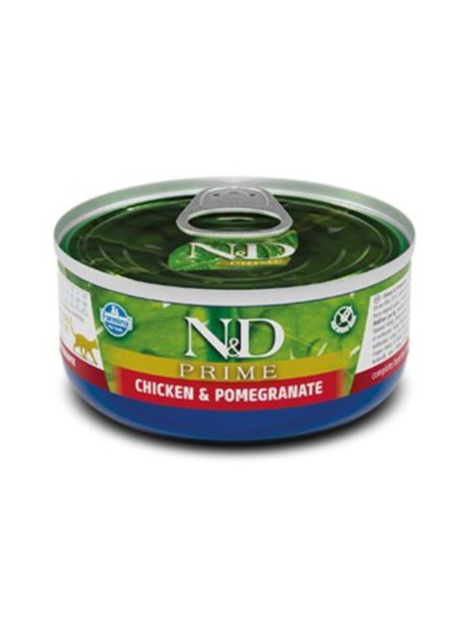 N&D Cat Prime Chicken & Pomegranate 80g