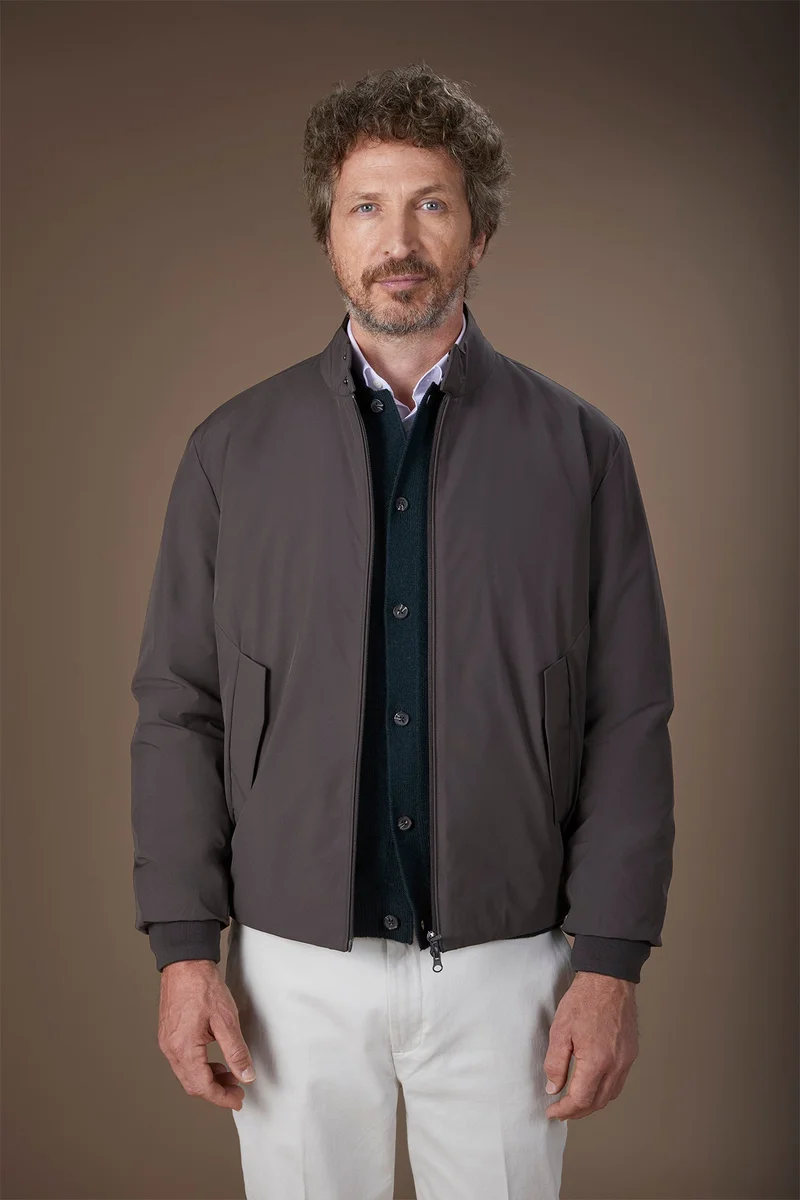 Herrington men's padded jacket - Taupe