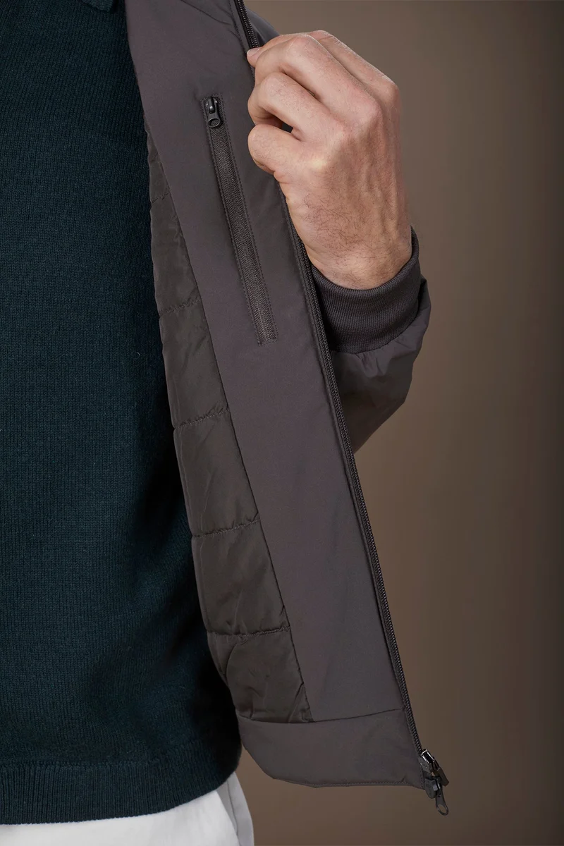 Doppelganger  Herrington men's padded jacket - Taupe for Men | Best Price UAE