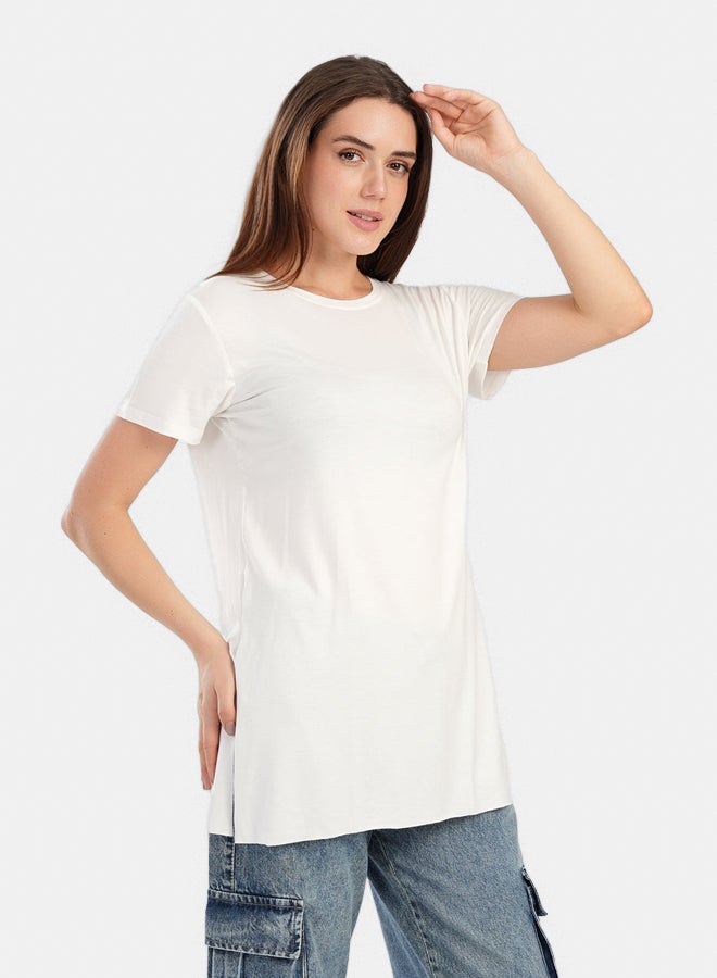 Carina Chic Viscose Half-Sleeve Top - Image 2