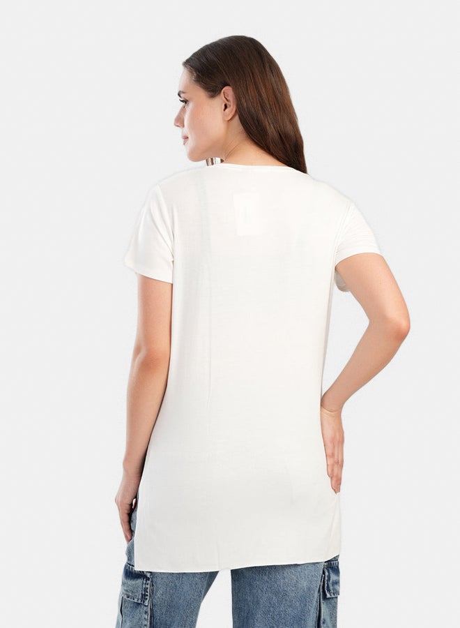 Carina Chic Viscose Half-Sleeve Top - Image 3