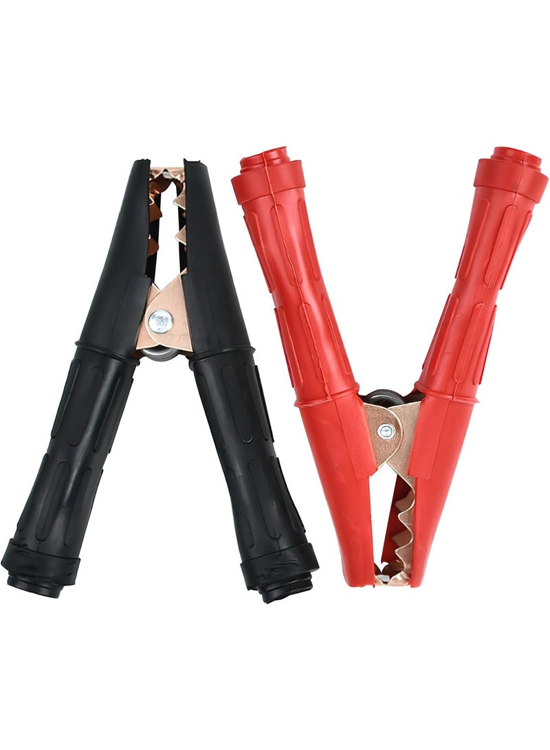 Alligator clips, alligator battery clamps for car jumper cables, battery cables, car and truck battery clamp charger accessories, 2-pack original battery cable clamps - Image 4