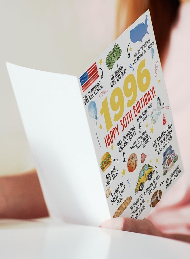 Beixian Funny 30th Birthday Card, Happy 30th Birthday Gifts Ideas for Women Men, Unique 30 Year Old Birthday Decorations for Him Her - Image 5