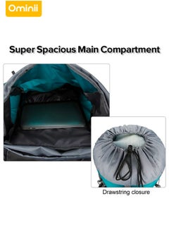 Ominii 70L Hiking Backpack Water-resistant Climbing Camping Backpack Travel Daypack with Rain Cover  - Image 4