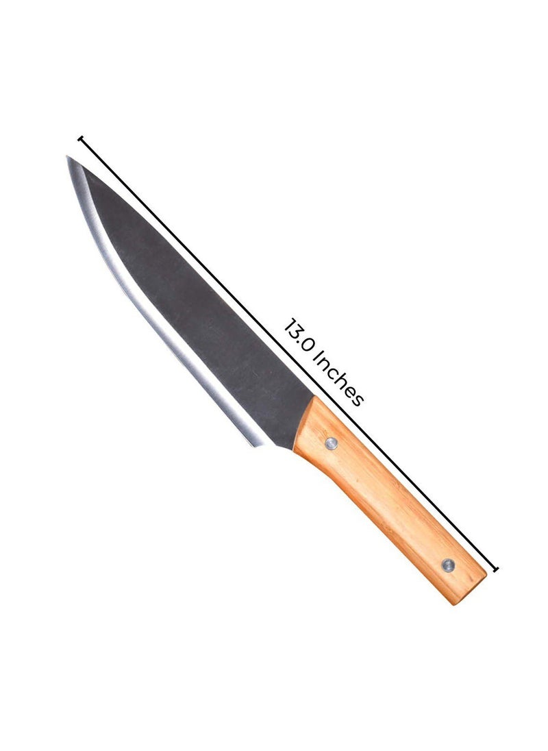 Knives with Bamboo Handle, Set of 5 Pieces