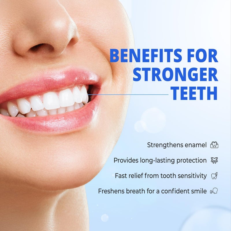 Enshine Insta Sensitivity Toothpaste | Natural Ingredients | Instant Relief | Long-Lasting Comfort | Prevents Cavities, Bad Breath, Plaque, Tartar Build-Up Pack of 2 100g Each - Image 4