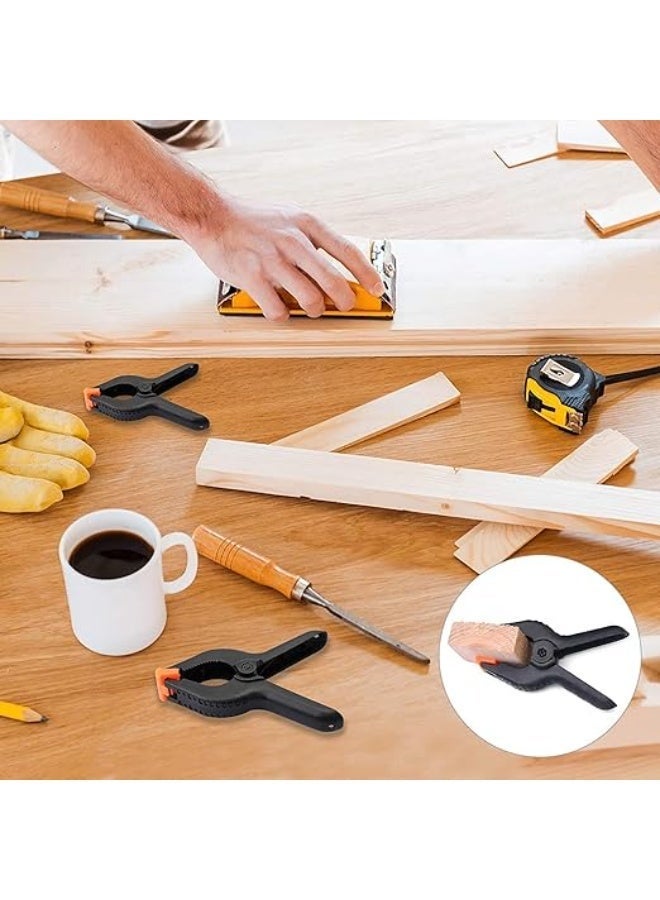 Spring Clip, 10 Packs of 3.5 inch Professional Plastic Small Spring Clamps, Heavy Duty for Crafts or Plastic Clips and Backdrop Clips Clamps for Backdrop Stand, Photography, Home Improvement - Image 5