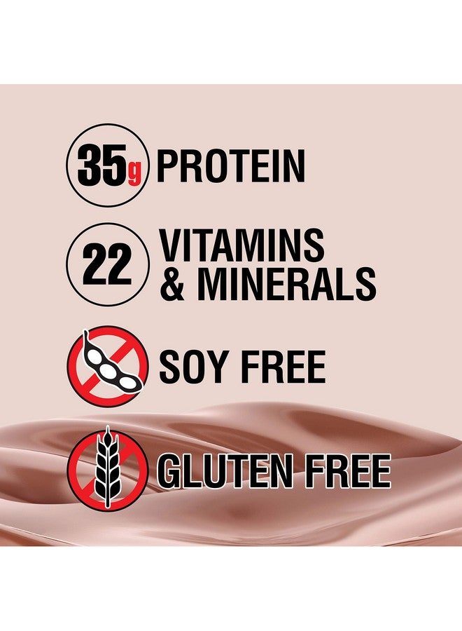 LABRADA Lean Body All-In-One Chocolate Protein Shake. 35G Protein, Whey Blend, 7G Healthy Fats & Fiber, 22 Vitamins And Minerals, No Artificial Colors, Gluten Free, (4.6Lb) Packaging May Vary - Image 3