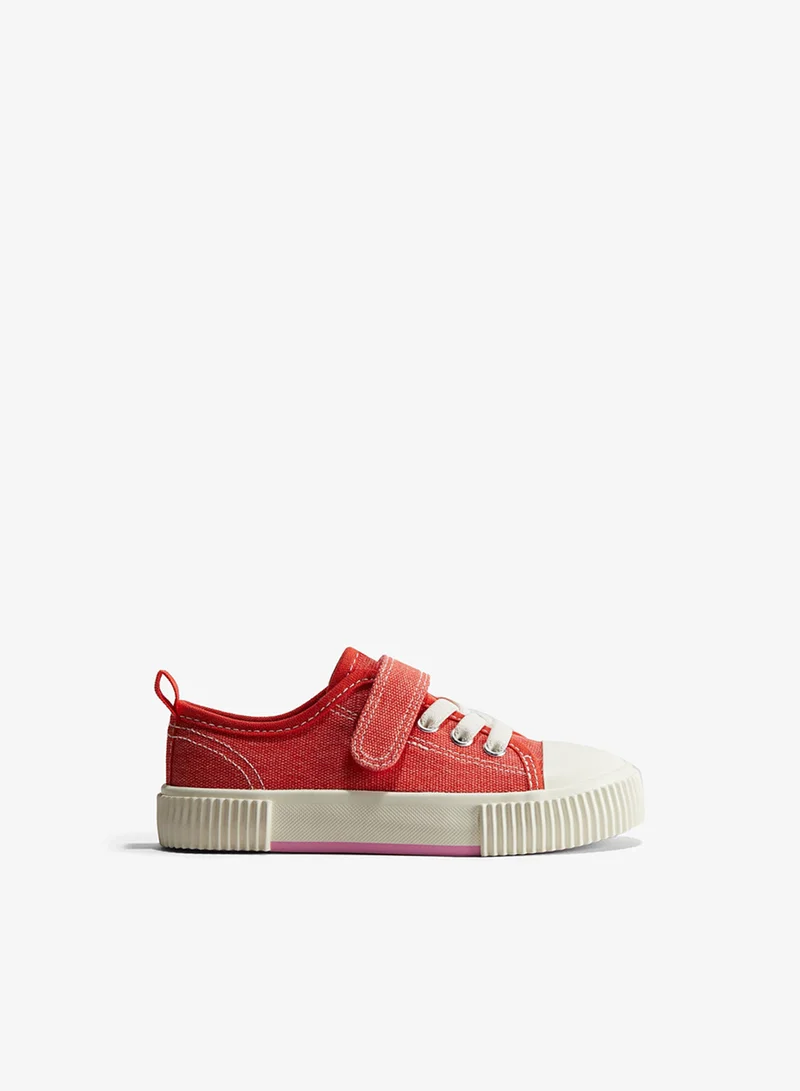 H&M Cotton canvas trainers