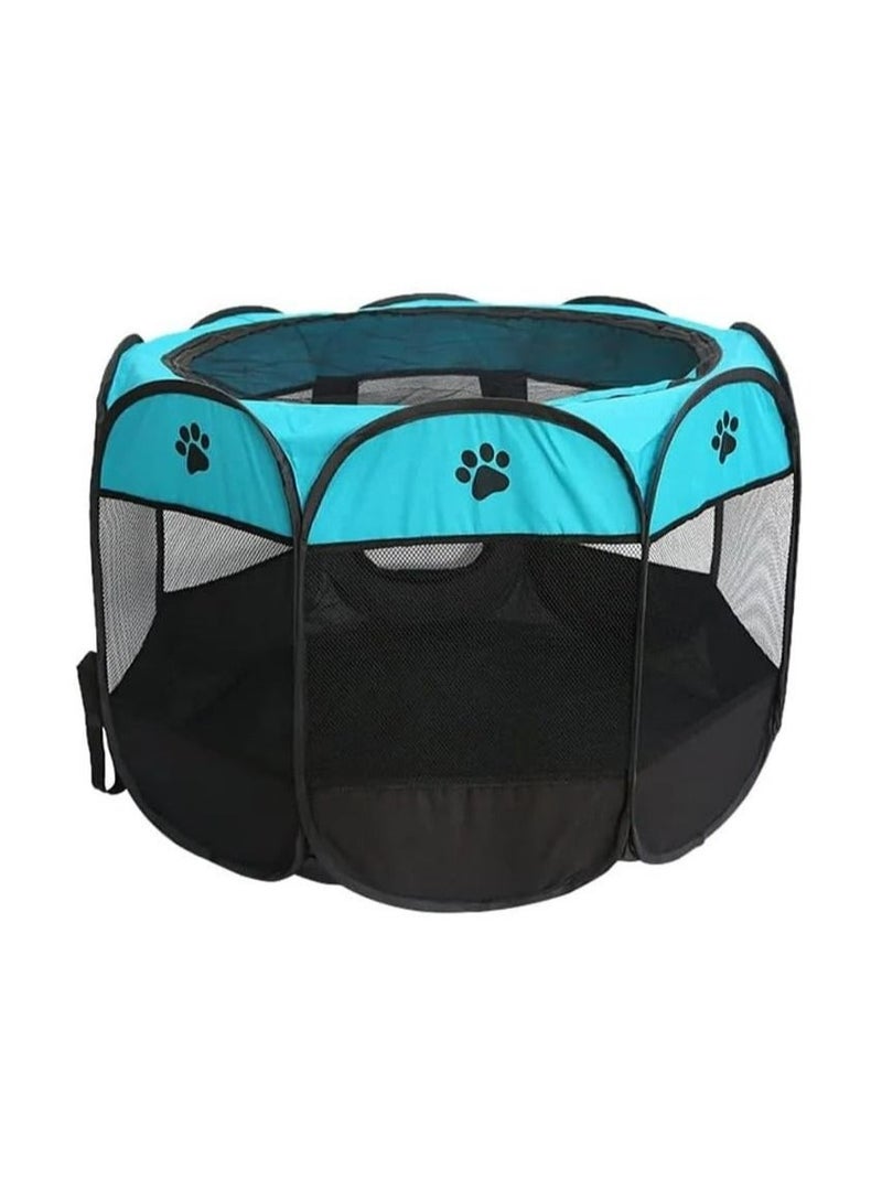 RollsTimi  Foldable Pet Playpen Tent With Shade - Image 1