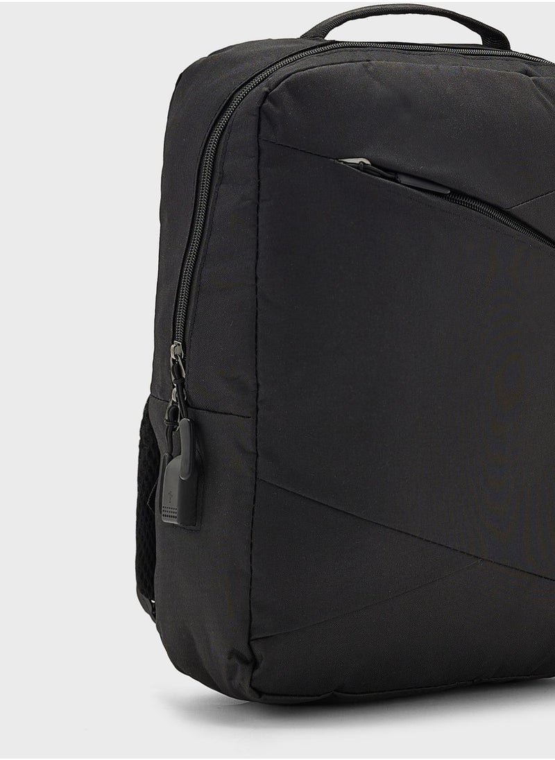 3-Piece Composite Bag Set Black
