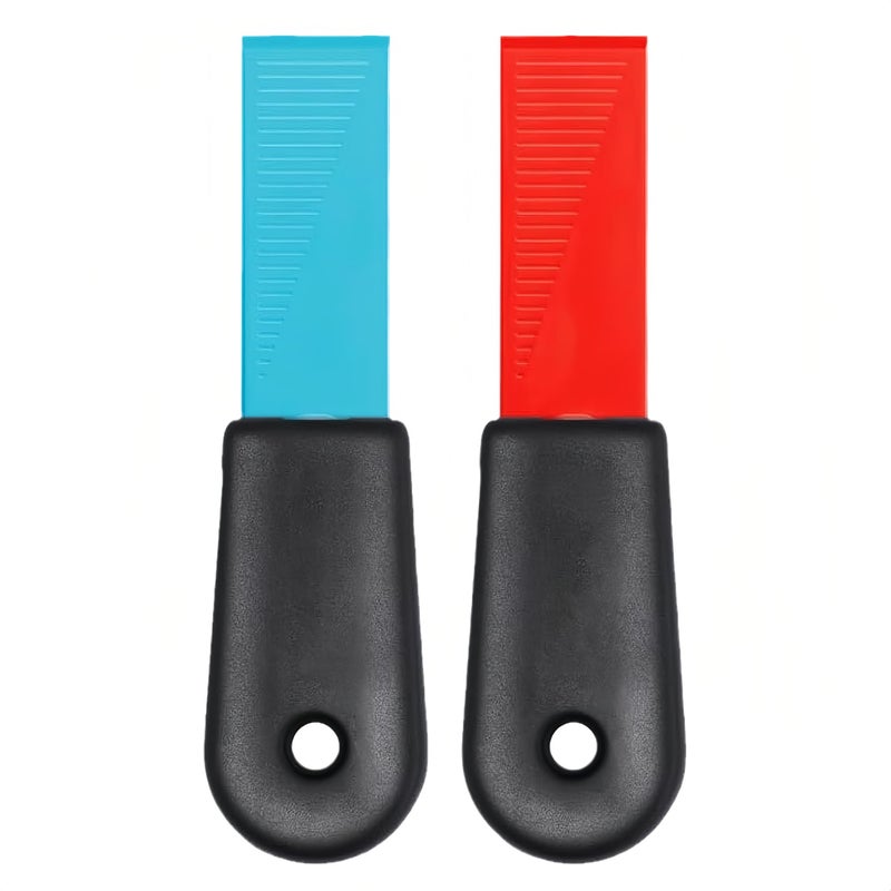 Zsiey Kitchen Deep Cleaning Tool Kit, 2-Cut Cleaner with Dual Colors - Colored Handle for Stove/Grout/Desktop Crimps, Perfect for Kitchen and Home deep Cleaning - Image 1