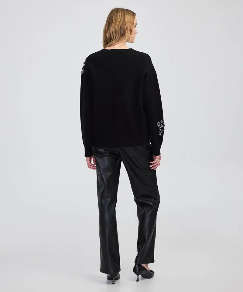 Ipekyol  Embellished Knit Sweater for Women | Best Price UAE