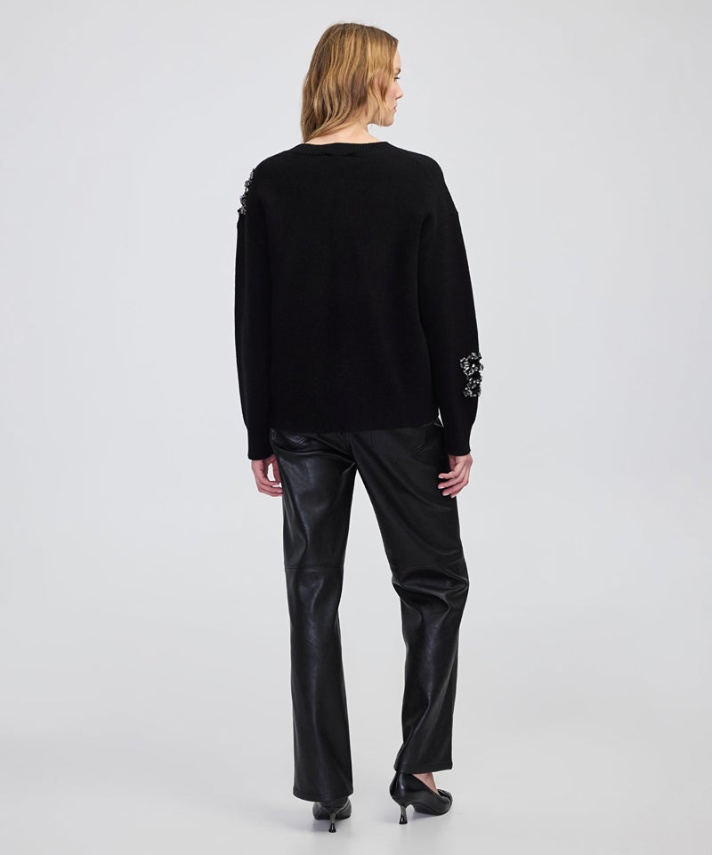 Ipekyol Embellished Knit Sweater - Image 5